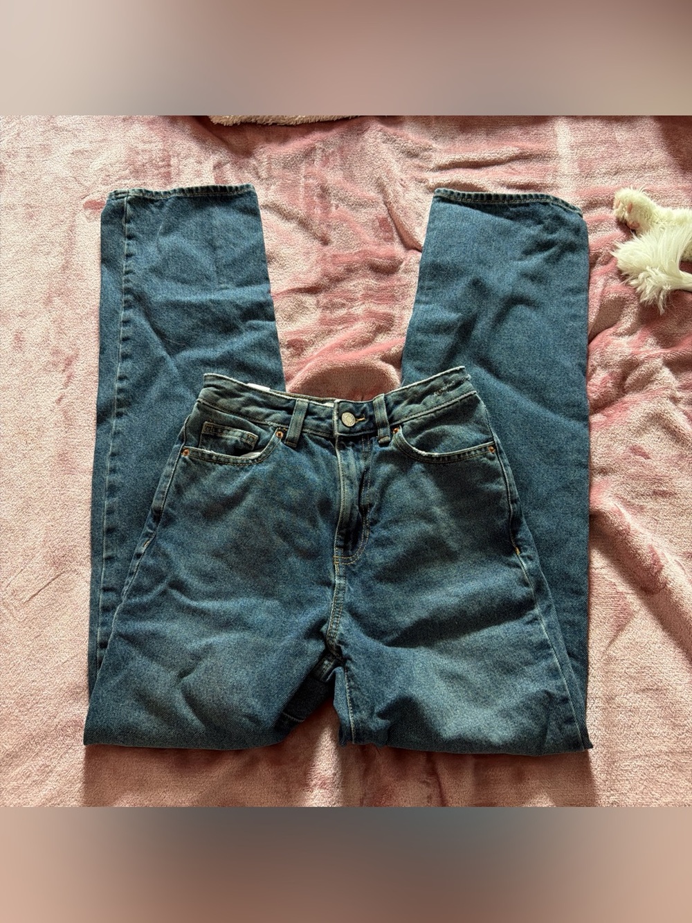 PacSun Women's Dark Blue Boyfriend Jeans